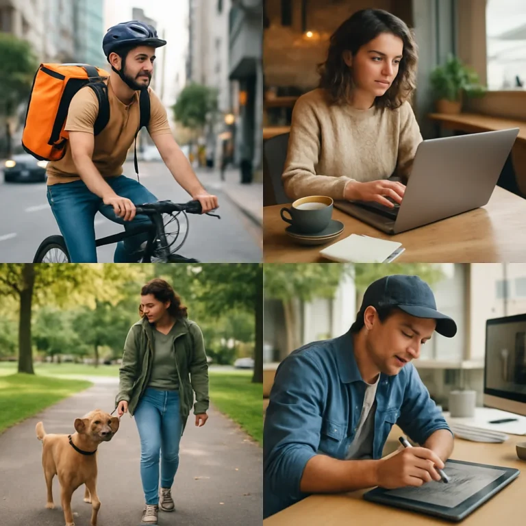 5 Side Hustles que Geram Renda Real nos EUA: Guia 2025